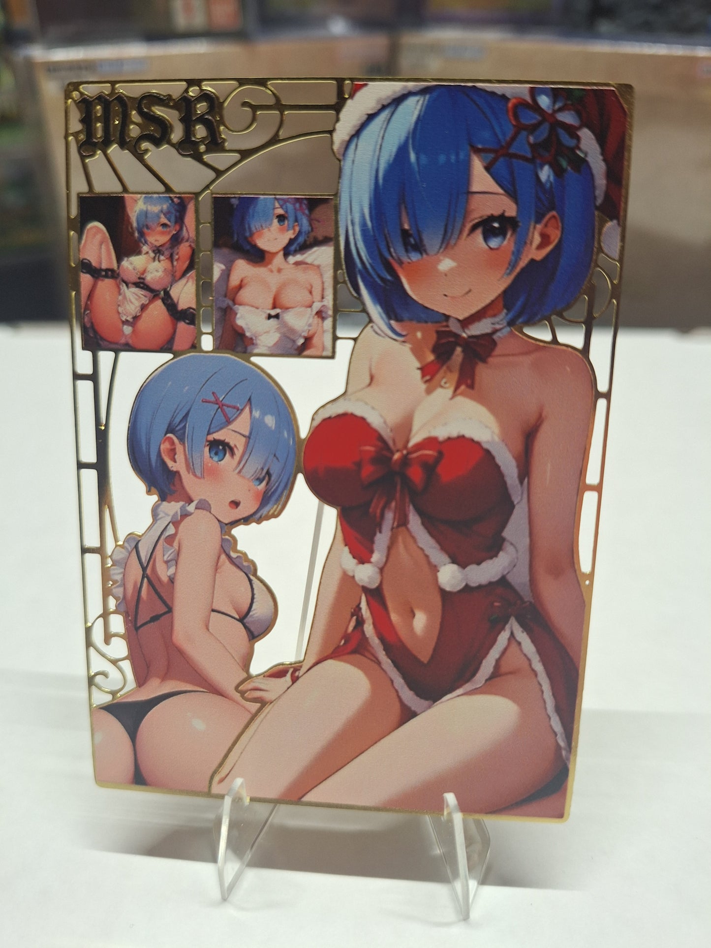 Goddess Story - Metallkarte - Re:Zero - Rem 2