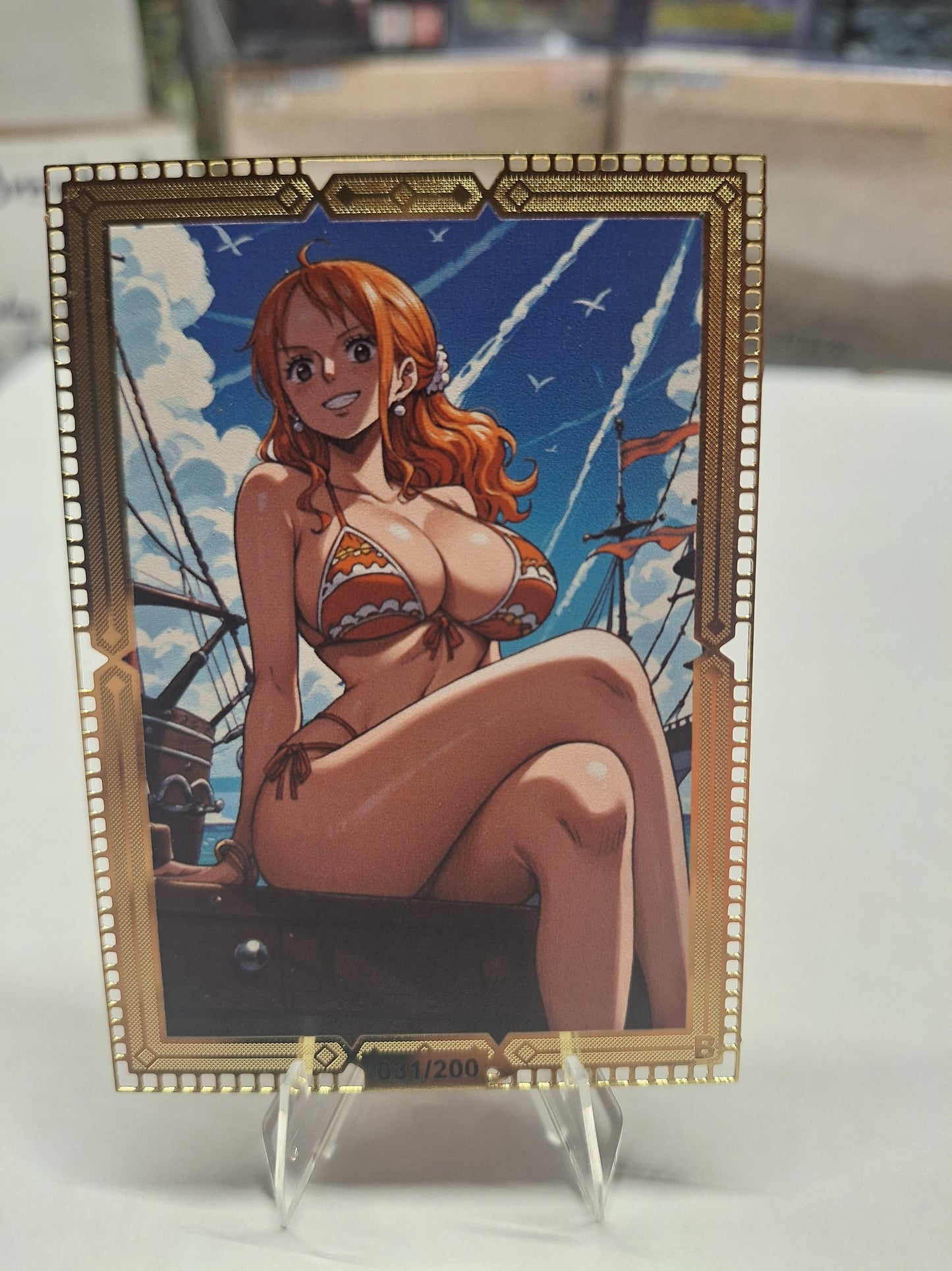 Goddess Story - Metallkarte - One Piece - Nami 2