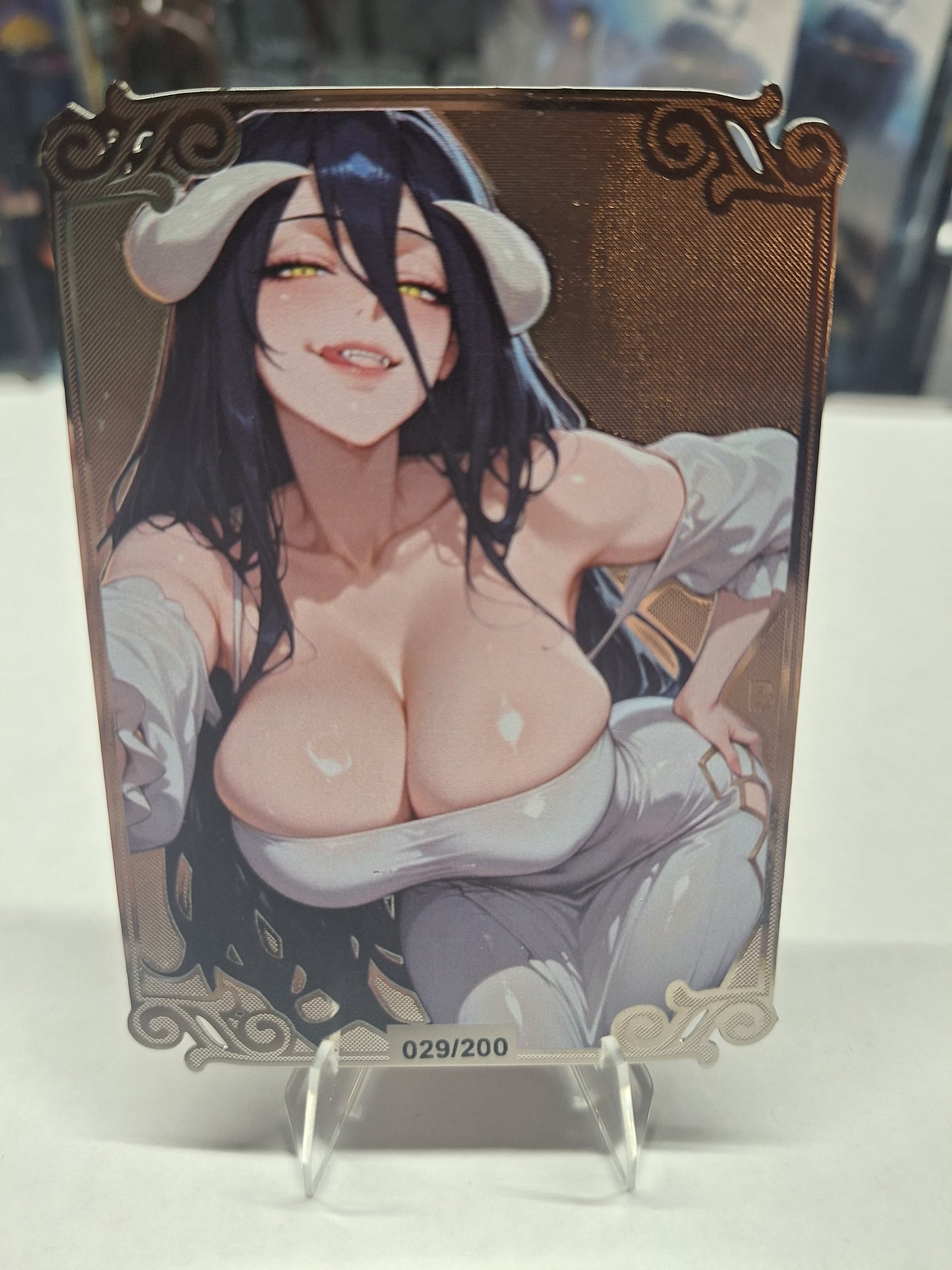 Goddess Story - Metallkarte - Overlord - Albedo 4