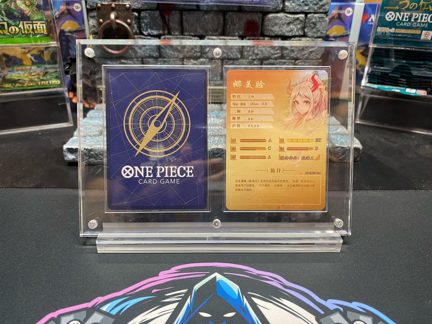 Magnetischer TCG Kartenhalter – 2er Display aus Acryl