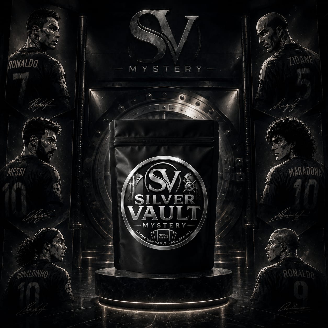 SILVER VAULT TOPPS SOCCER EDITION