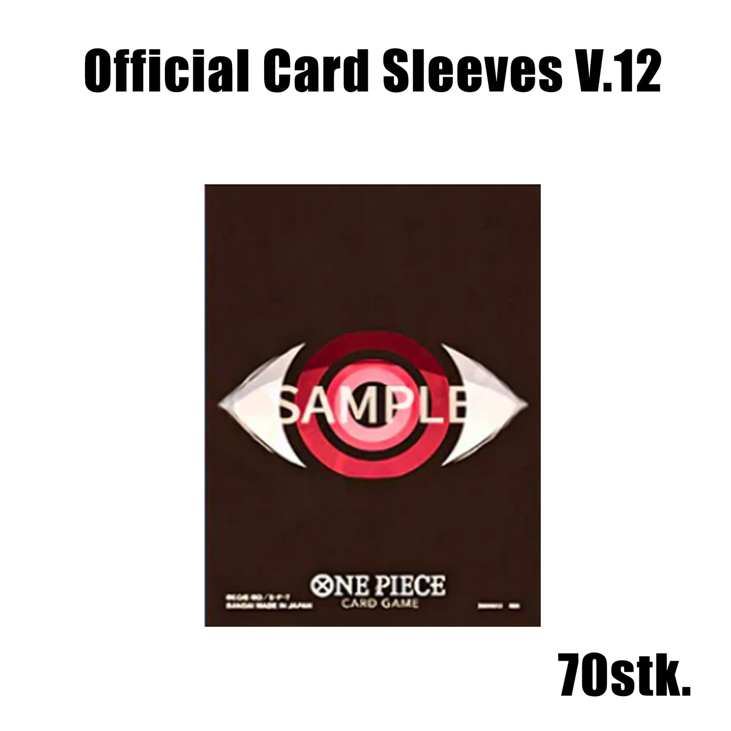 One Piece TCG Card Game - Official Card Sleeves Imu V.12 (70 Stk.)