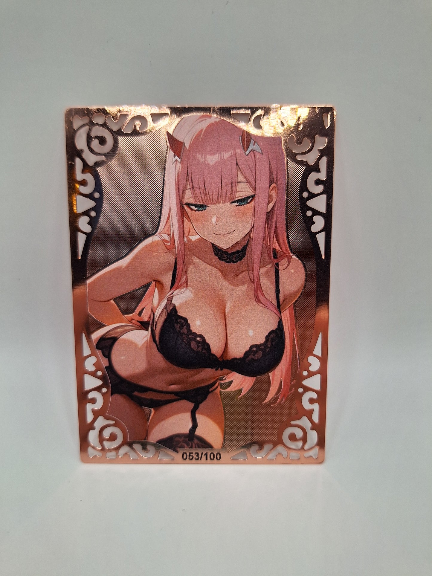 Goddess Story - Metallkarte - Darling in the Franxx - Zero Two 2