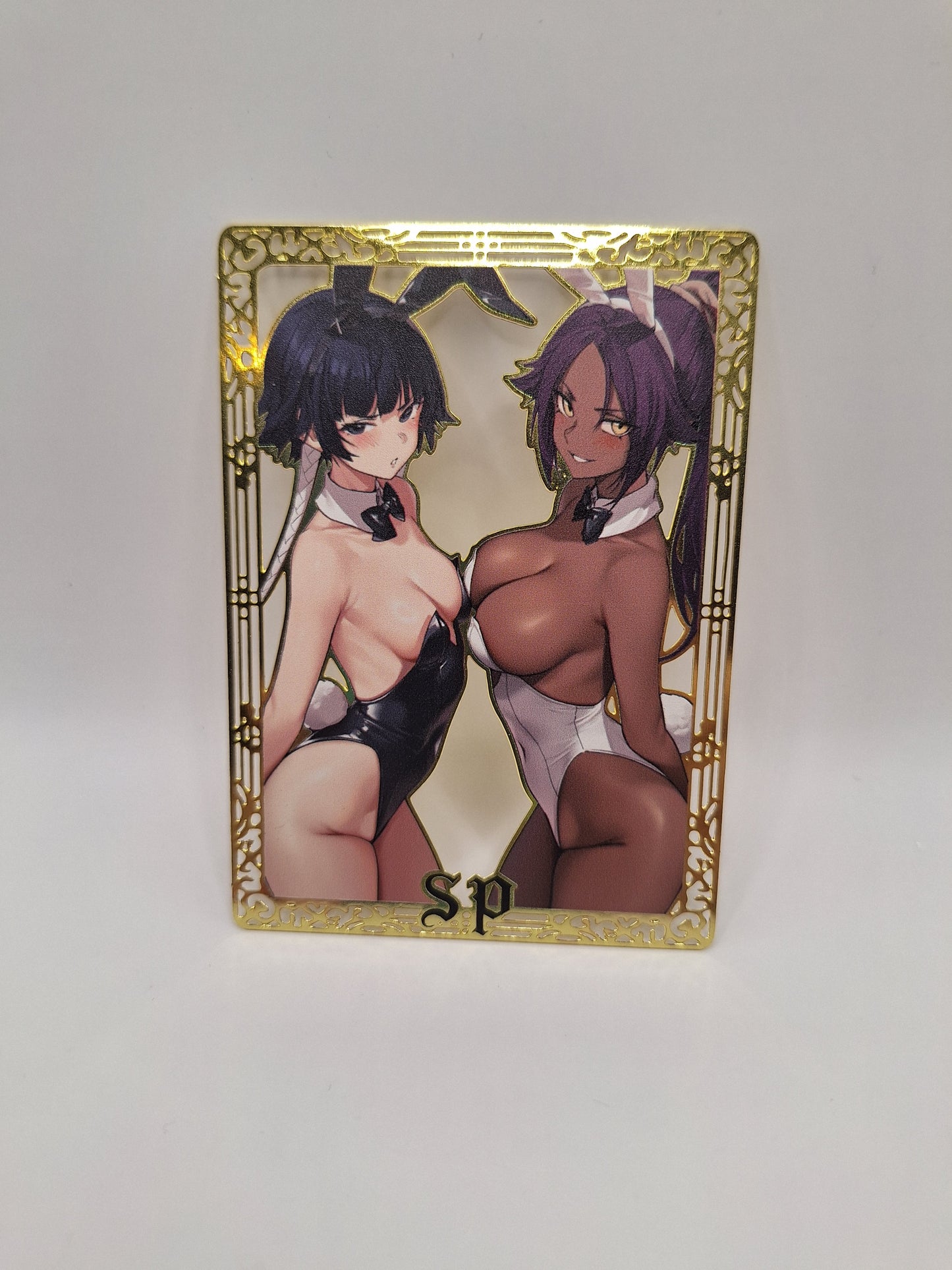 Goddess Story - Metallkarte - Bleach - Soi Fon + Yoruichi Shihouin