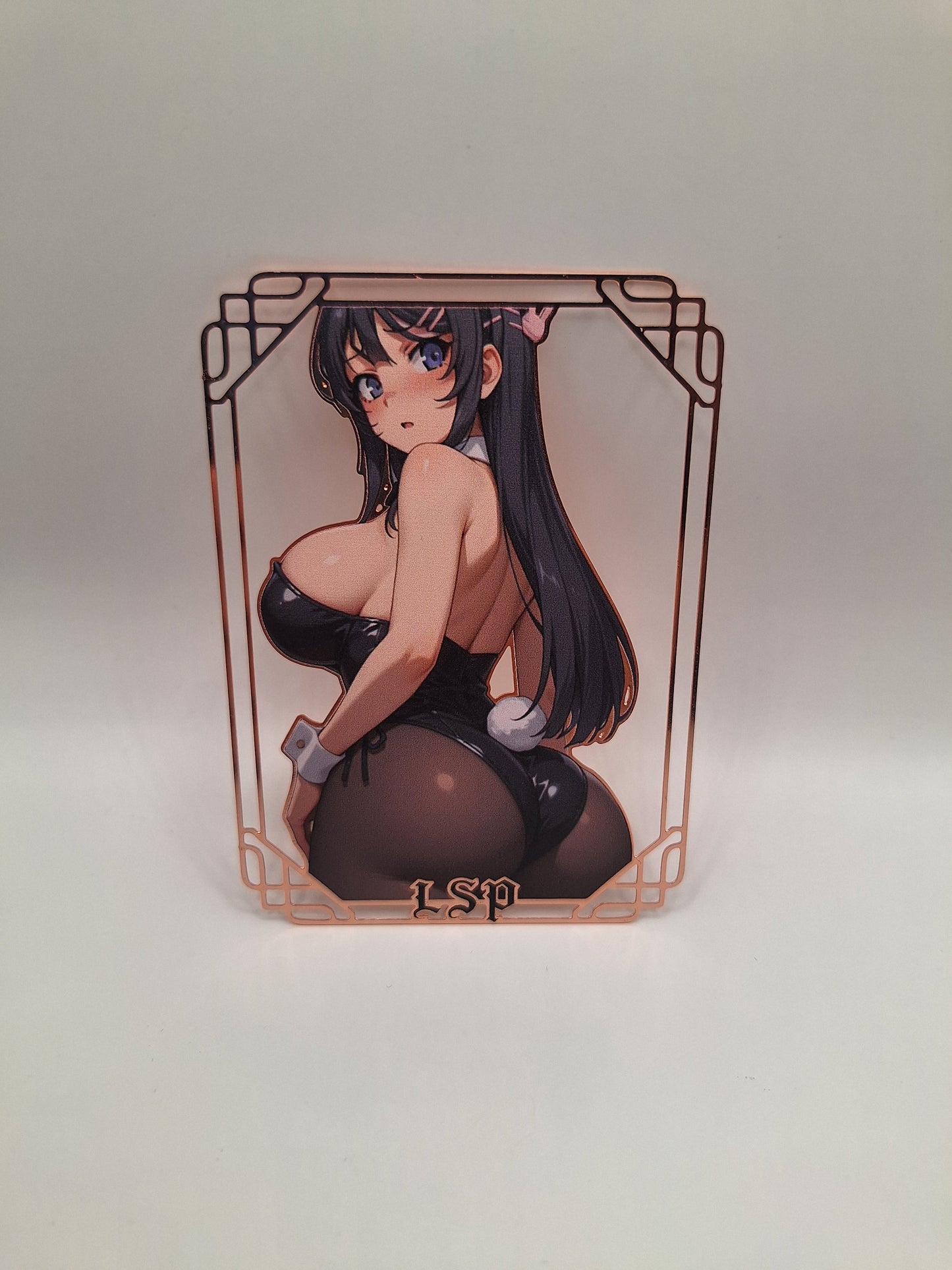 Goddess Story - Metallkarte - Bunny girl 2