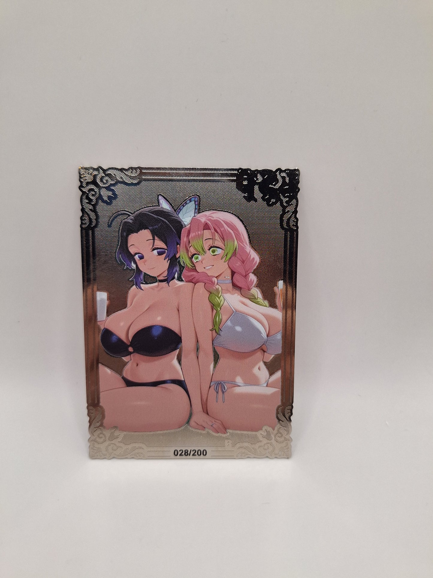Goddess Story - Metallkarte - Demon slayer - Shinobu Kocho + Mitsuri Kanroji 2