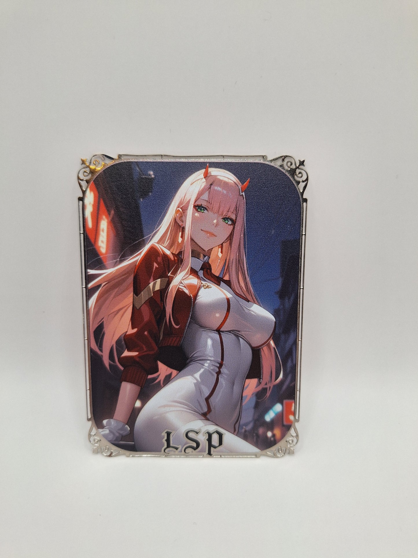 Goddess Story - Metallkarte - Darling in the Franxx - Zero Two 3