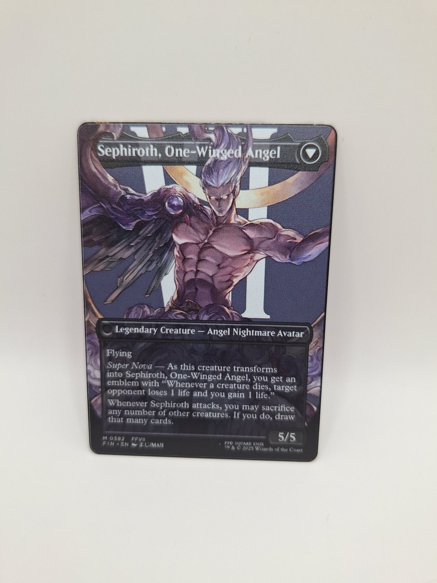 Goddess Story - Metallkarte - Sephiroth