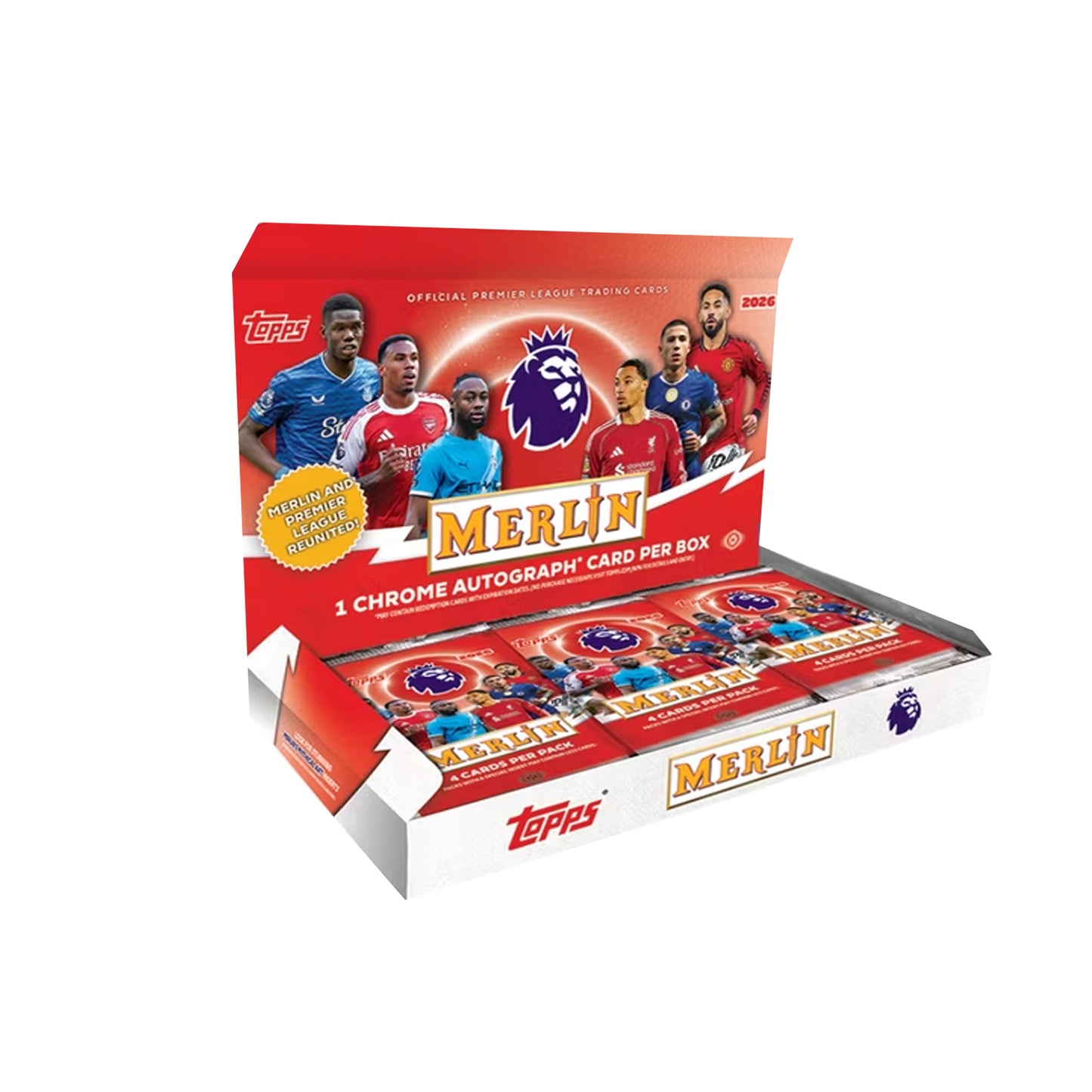 2026 Topps Premier League Merlin Hobby Box