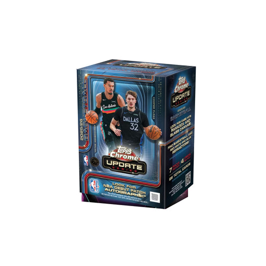 2025-26 Topps Chrome Updates Basketball Value Box