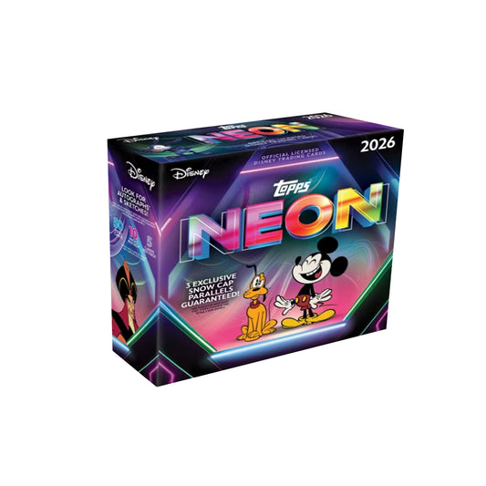 2026 Topps Disney Neon Mega Box