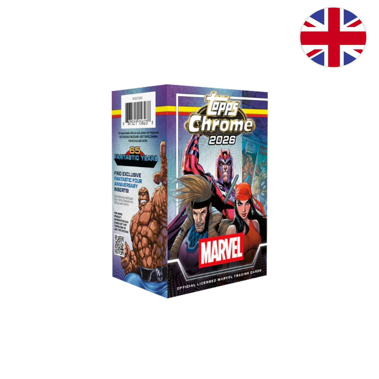 2026 Topps Chrome Marvel Comics Value Box