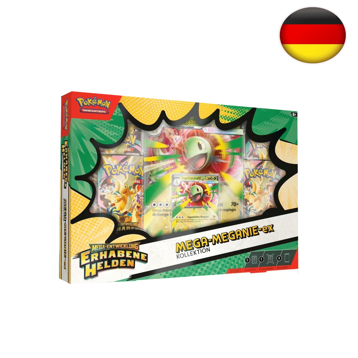 Pokemon Mega Entwicklung 2.5 Erhabene Helden ex Kollektion [DE]