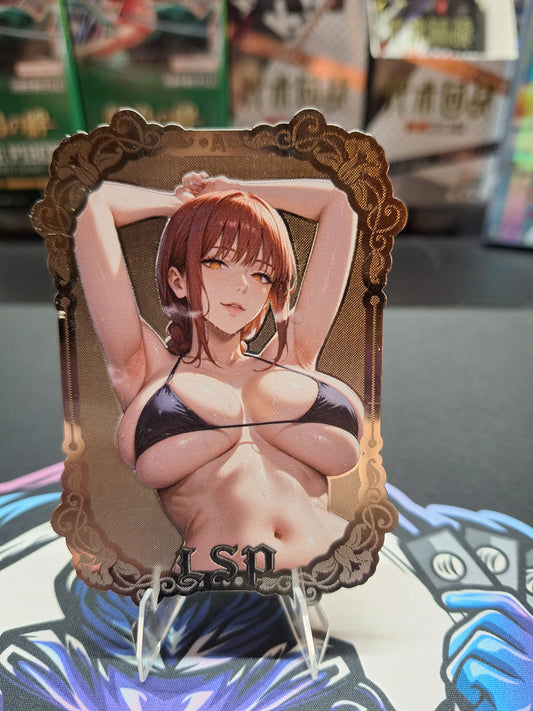 Goddess Story - Metallkarte - Chainsaw man - Makima 6