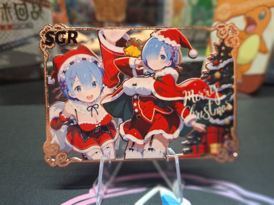 Goddess Story - Metallkarte - Re:Zero - Rem 3