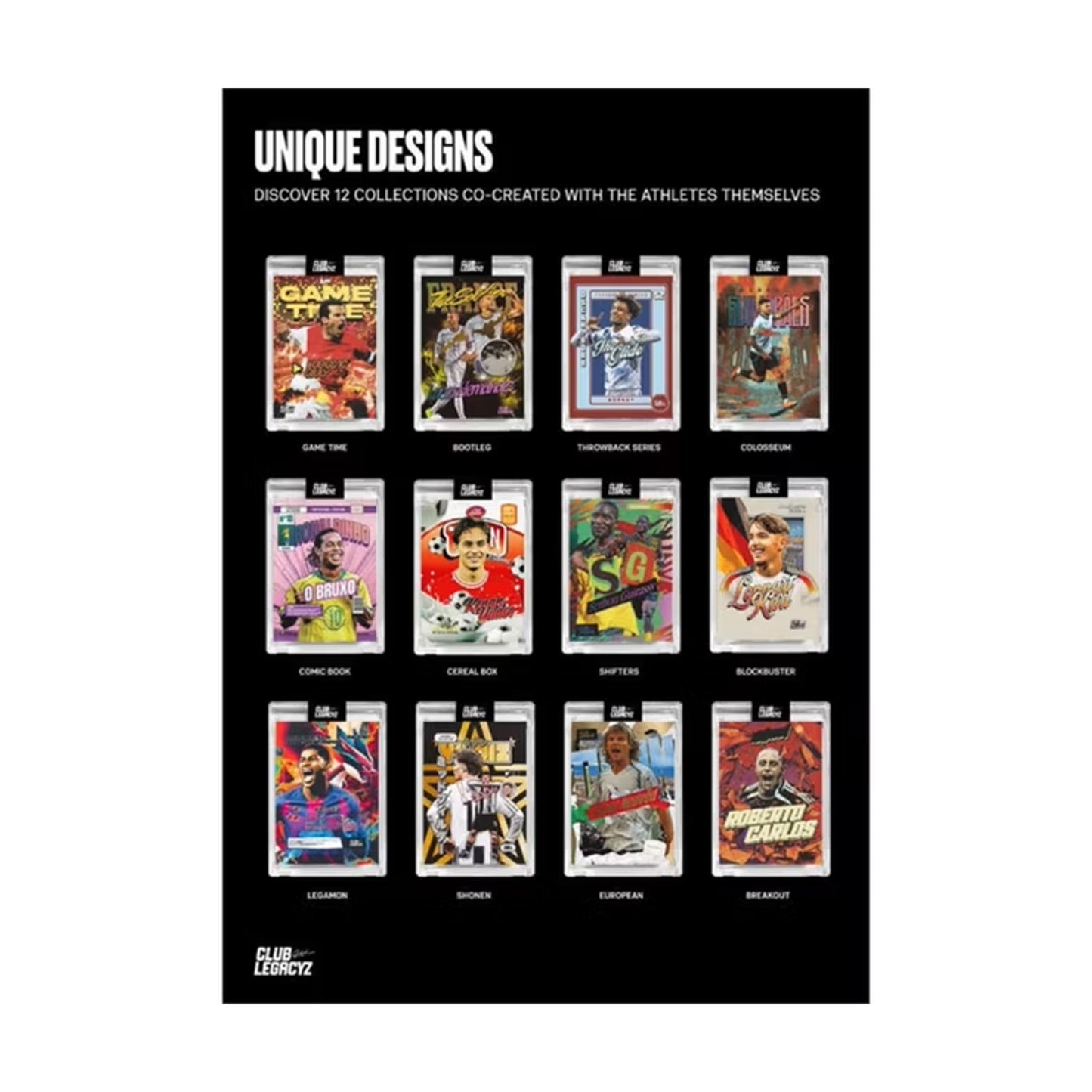 Club Legacyz Icons 4th Edition World Heroes Football Cards [Einzelbox]