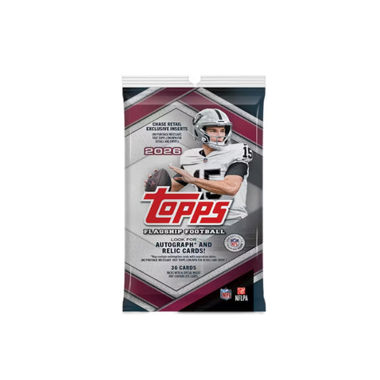 2026 Topps Flagship NFL Football Fat Pack