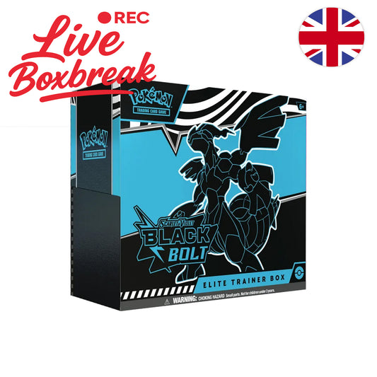 Pokémon TCG: Black Bolt (SV10.5) – Elite Trainer Box (EN)