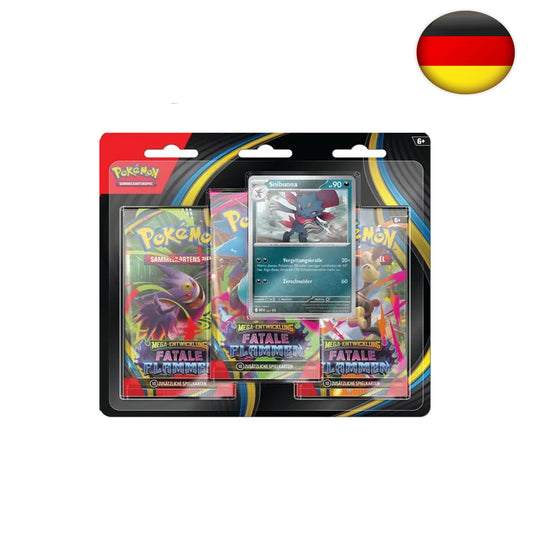 Pokémon Card Game - Mega Entwicklungen - Fatale Flammen Blister ME02 [DE]