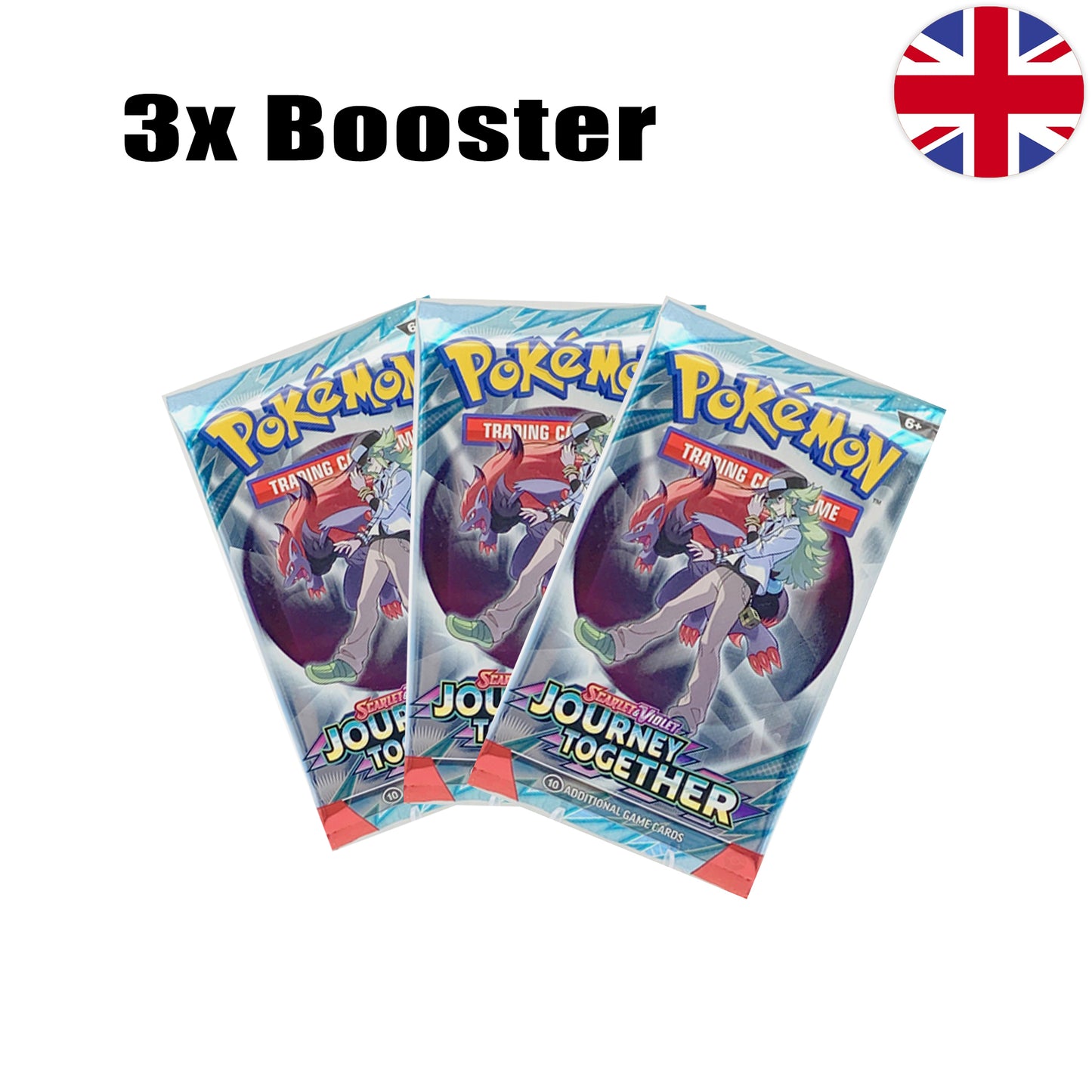 Pokémon Card Game - 3er Booster Bundle [EN]