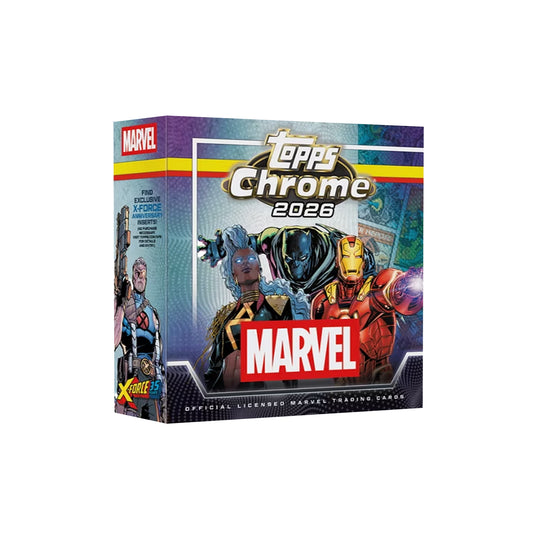 2026 Topps Chrome Marvel Comics Mega Box