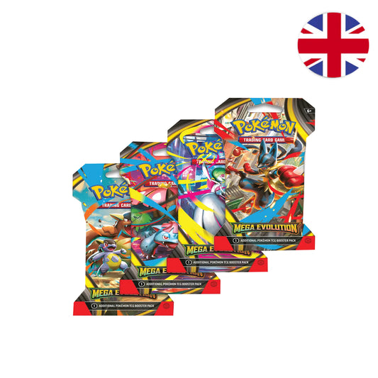 Pokémon Card Game - Mega Evolution (ME01) - Sleeved Booster [EN] - [PRE ORDER]