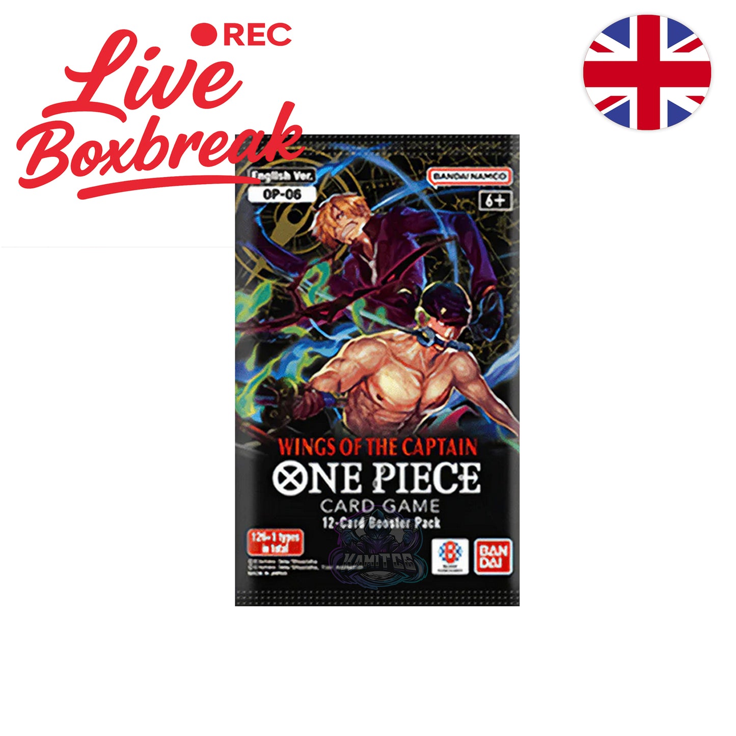 ONE PIECE - OP-06 - WINGS OF THE CAPTAIN - [EN]