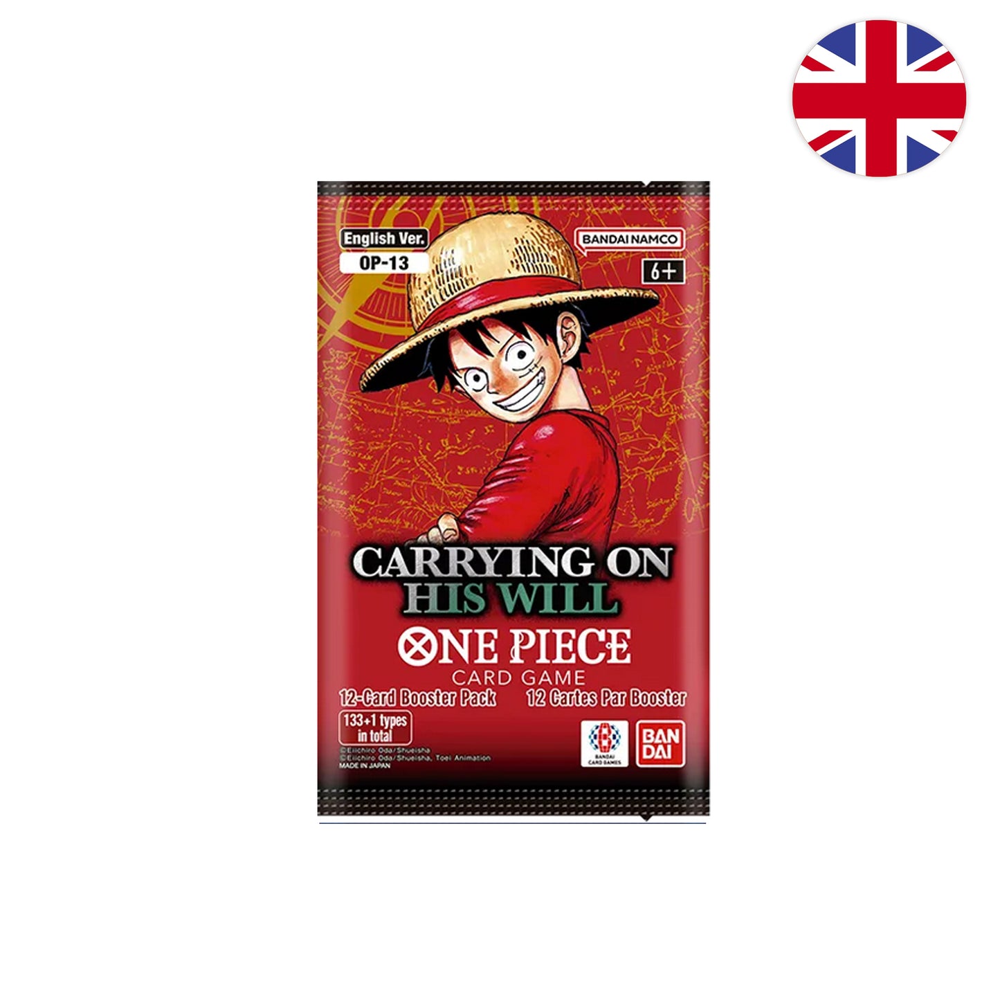 One Piece Card Game - OP13 - Carrying on his Will [EN]