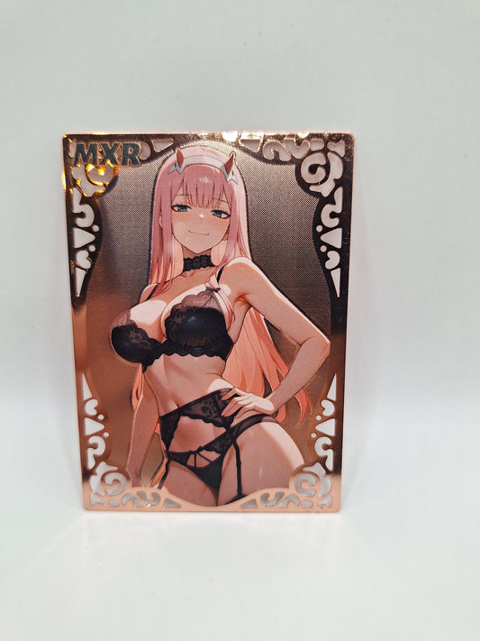 Goddess Story - Metallkarte - Darling in the Franxx - Zero Two 2
