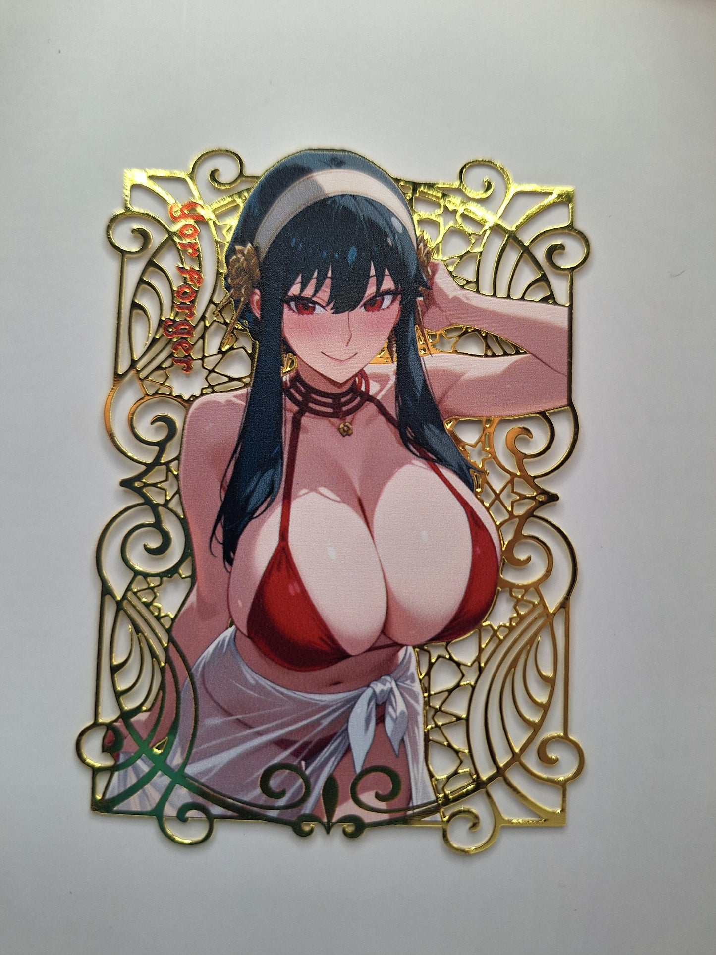 Goddess Story - Metallkarte - Spy x family - Yor Forger 8