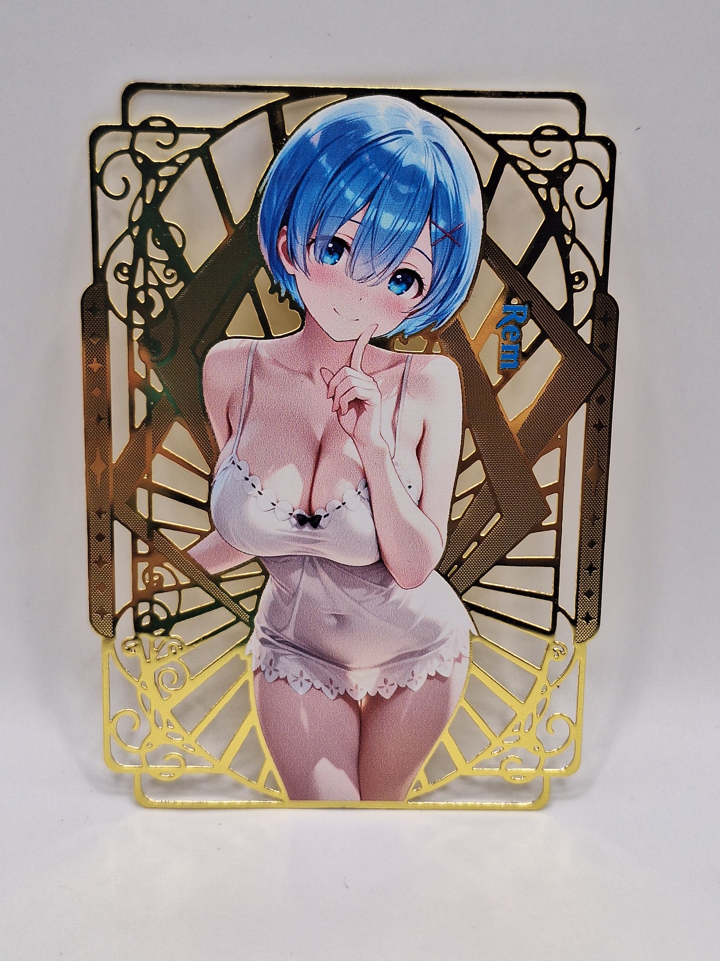 Goddess Story - Metallkarte - Re:Zero - Rem 3