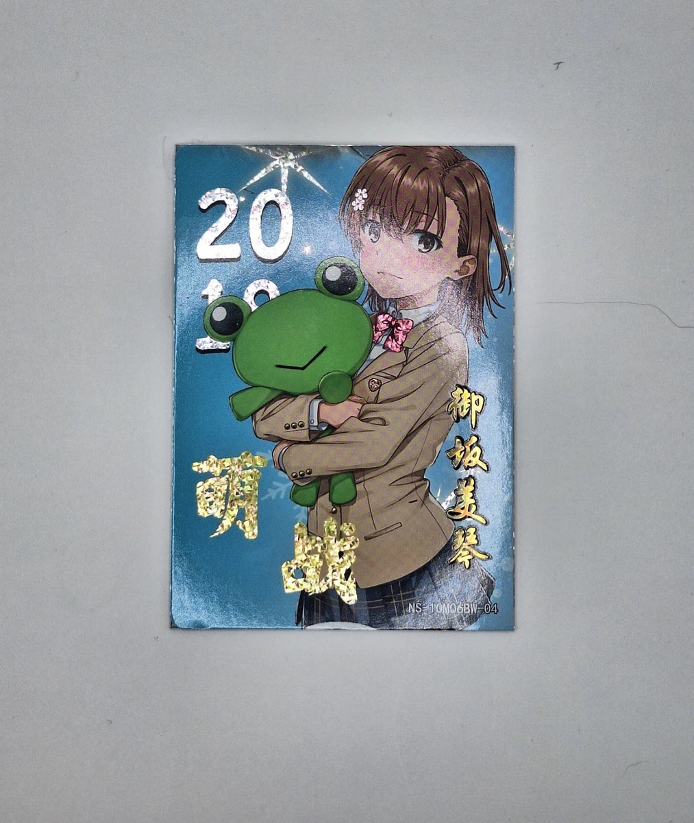 Klappbare Karte / Mikoto Misaka -10M06BW-04