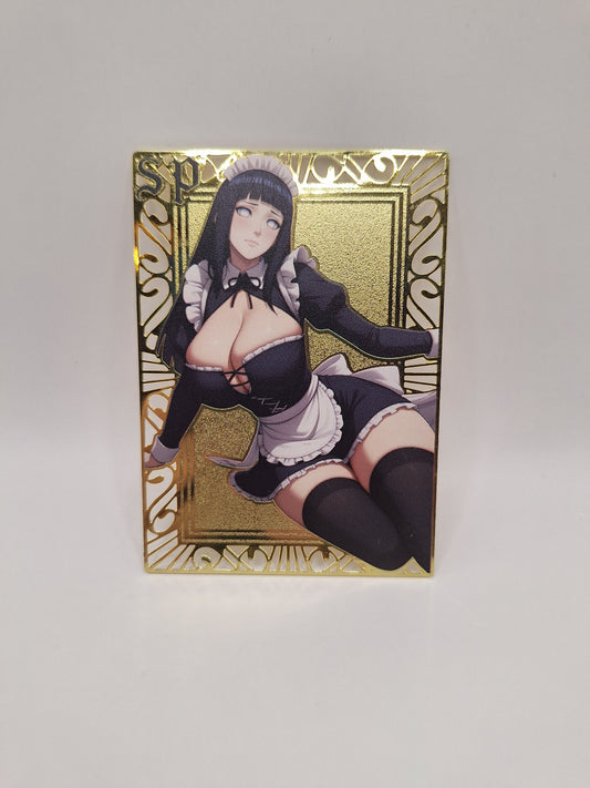 Goddess Story - Metallkarte - Naruto - Hinata 3
