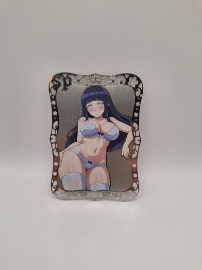Goddess Story - Metallkarte - Naruto - Hinata 4