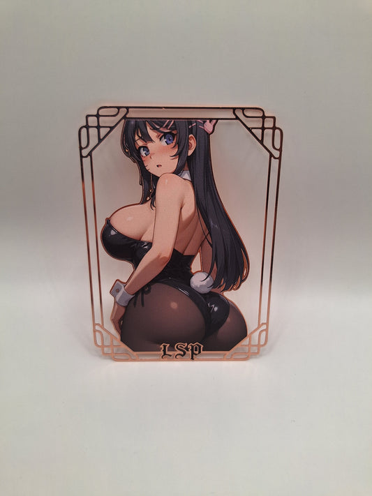 Goddess Story - Metallkarte - Bunny girl 2