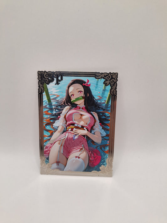 Goddess Story - Metallkarte - Demon slayer - Nezuko