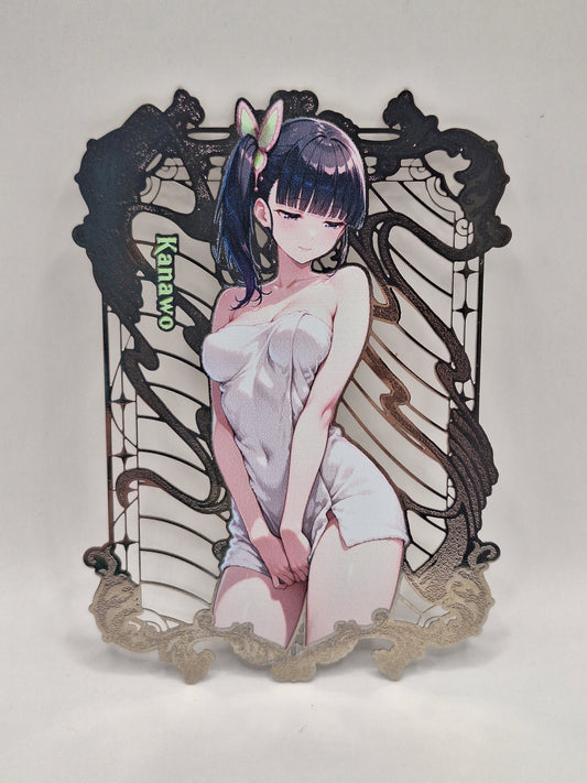 Goddess Story - Metallkarte - Demon slayer - Tsuyuri Kanao