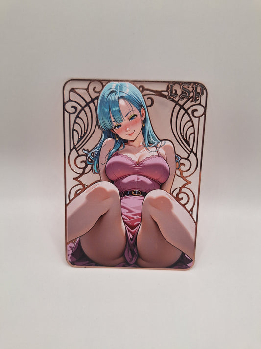 Goddess Story - Metallkarte - Dragon ball - Bulma