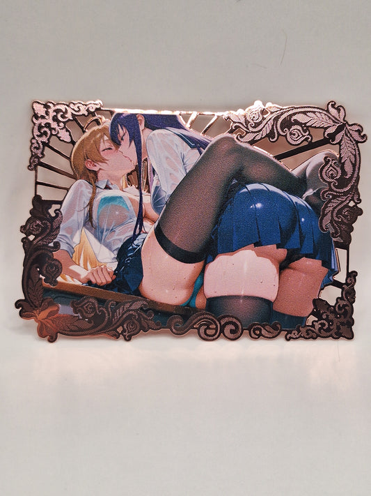 Goddess Story - Metallkarte - Highschool Of The Dead