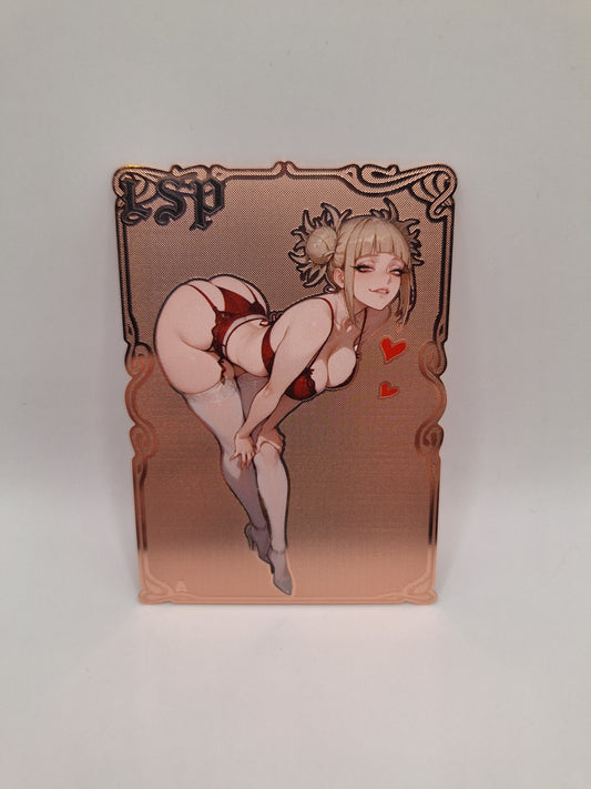 Goddess Story - Metallkarte - My hero acedemia - Himiko Toga 2