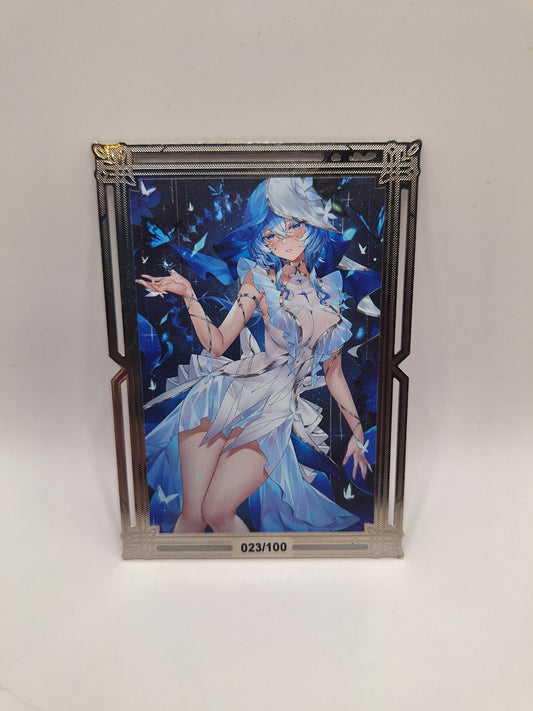 Goddess Story - Metallkarte - Wuthering Waves - shorekeeper