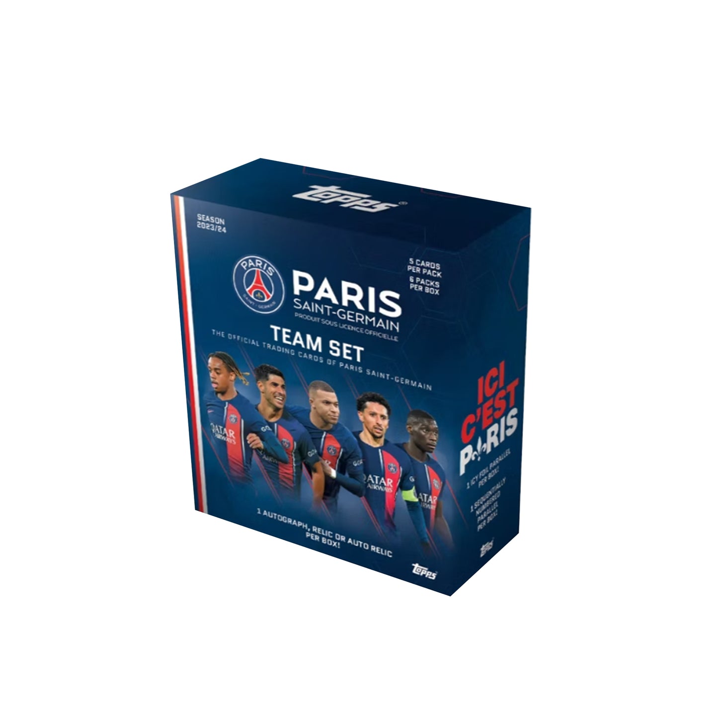 2023-24 Topps Paris Saint Germain Team Set
