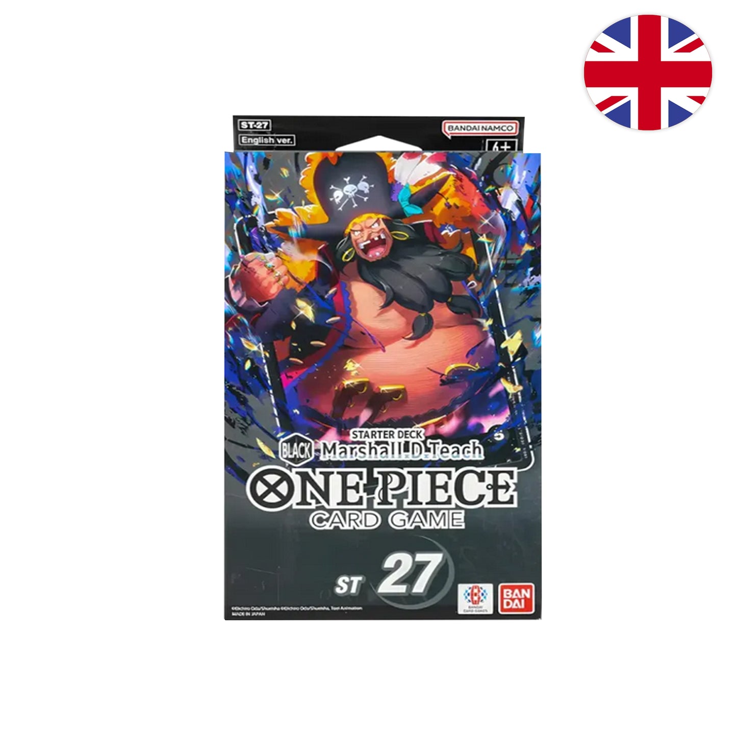 One Piece Card Game - Starter Deck ST27 - BLACK Marshall D. Teach [EN]