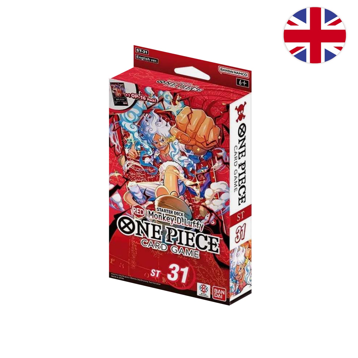 One Piece Card Game - Starter Deck ST31 - Red Monkey D. Luffy [EN]