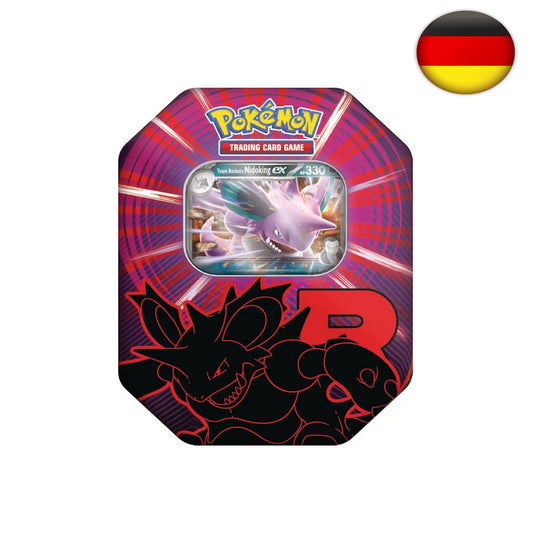 Pokémon TCG: Team Rockets Nidoking ex - Tin [DE]