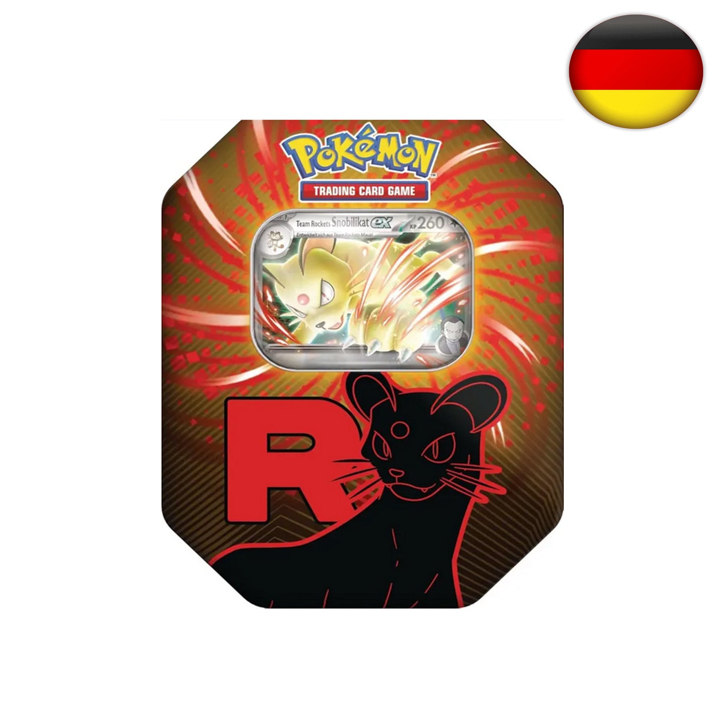 Pokémon TCG: Team Rockets Snobilikat ex - Tin [DE]